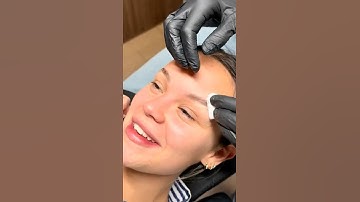 Eyebrow lamination #tutorial #beautiful #brows #eyebrows #shorts #beauty @beautybylaravh