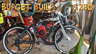 How to Build a Cheap Four Stroke Motorized Bike with Upgraded Parts