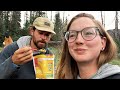 He got SICK on our BACKPACKING TRIP🤮 (12 mile hike out)