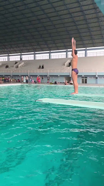 Tak ada yg tak mungkin #swimming #akuatik #swimmingpool #diving