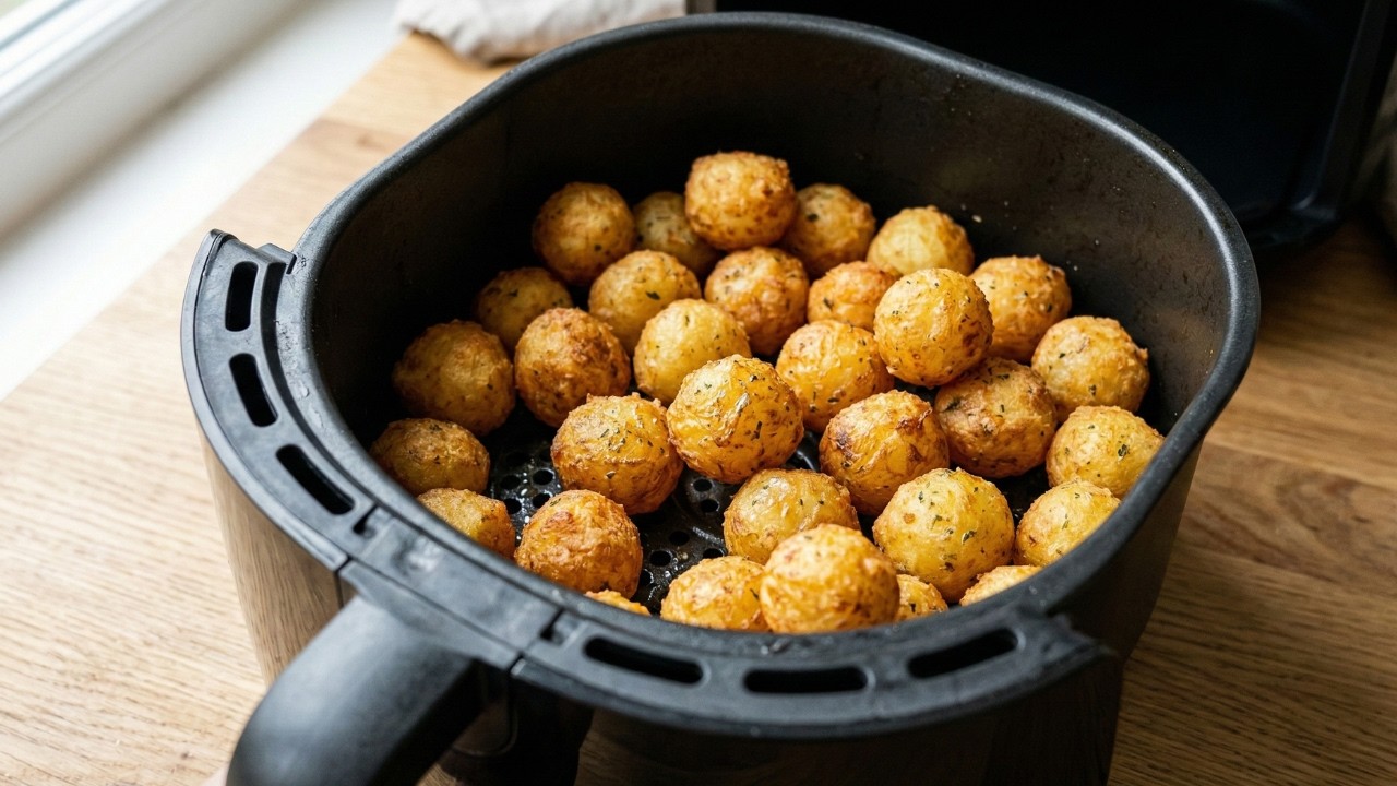 Pouca Gente Faz Batata Assim na Air Fryer (Fica Muito Boa)