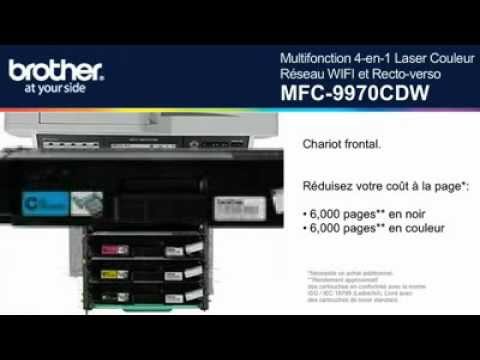 Imprimante multifonction laser couleur Wifi Brother MFC-9970CDW