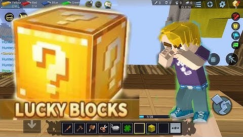 How to play Lucky Blocks : Sky Wars #3rdBGTube #Tutorial | Blockman Go : Blocky Mods