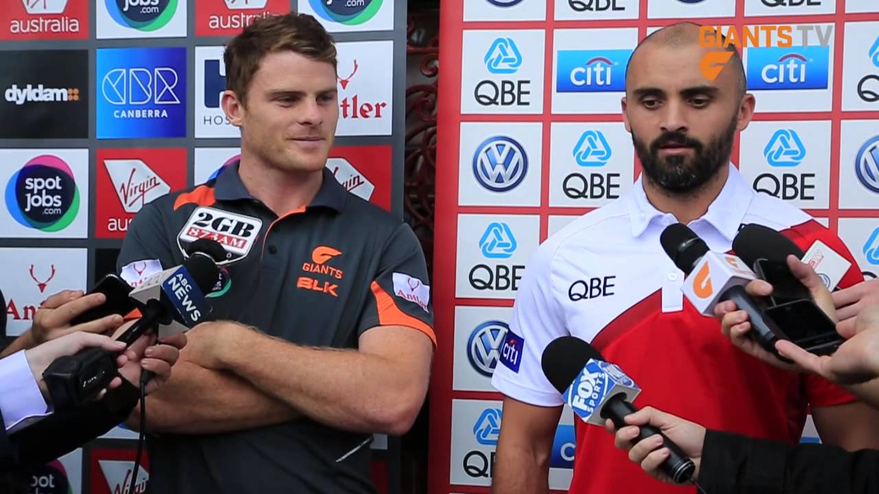giants preseason Sydney Derby Presser: The Shaw Brothers