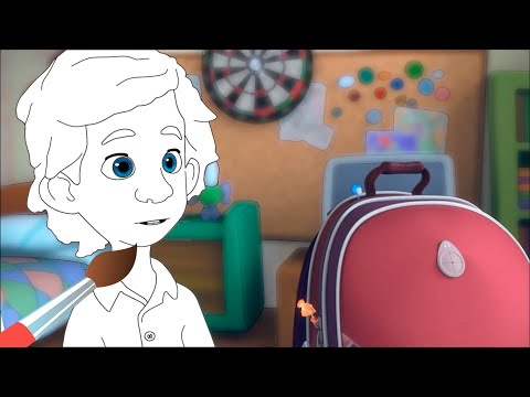 Раскраски с Фиксиками - Кодовый замок - раскраски для детей