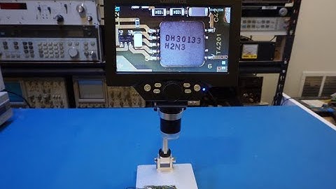 MUSTOOL G1200 Review - A Great Budget Digital Miscroscope for Circuit Work