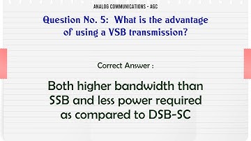 MCQ Questions AGC with Answers