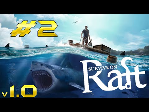 Survival on Raft v1.0 #2. Išgyvenimas ant plausto. Nusivylimas. Bыживание на плату. Pазочарование.