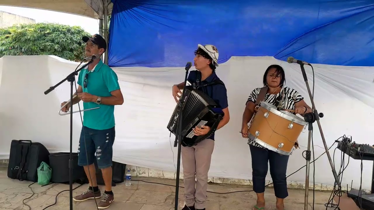 Igor tocando muito forró na festa da padroeira de soledade pb