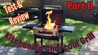 KitchenAid Charcoal Grill - Test & Review. Part 2. - Kasket -