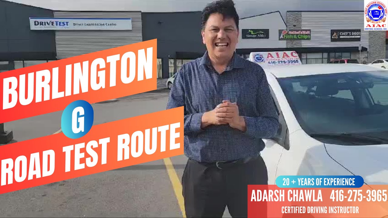 Burlington G Road Test Route 2023 New Modified Full G Test Route Burlington G Road Test Route 2023 New Modified Full G Test Route