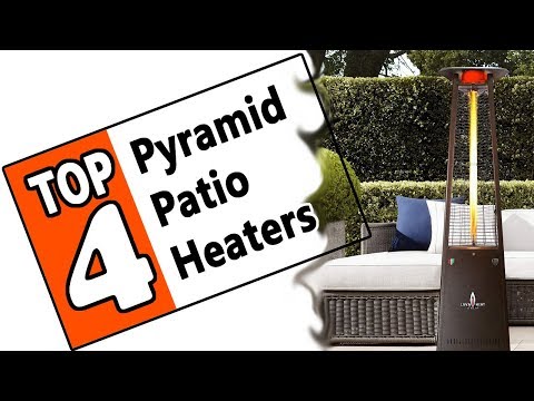 🌻 4 Gorgeous Pyramid Patio Heaters - Review Of The Best "Dancing Flame" Glass Tube Propane Heaters