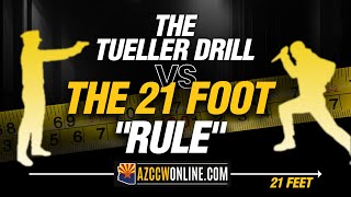 Tueller Drill 21 Foot Rule For Self Defense And Concealed Carry