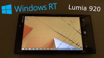 How to install Windows RT (8.1) on Lumia 920