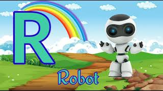 Letter R | Rabbit, Rainbow, Robot, & Rose - Learn the Letter R