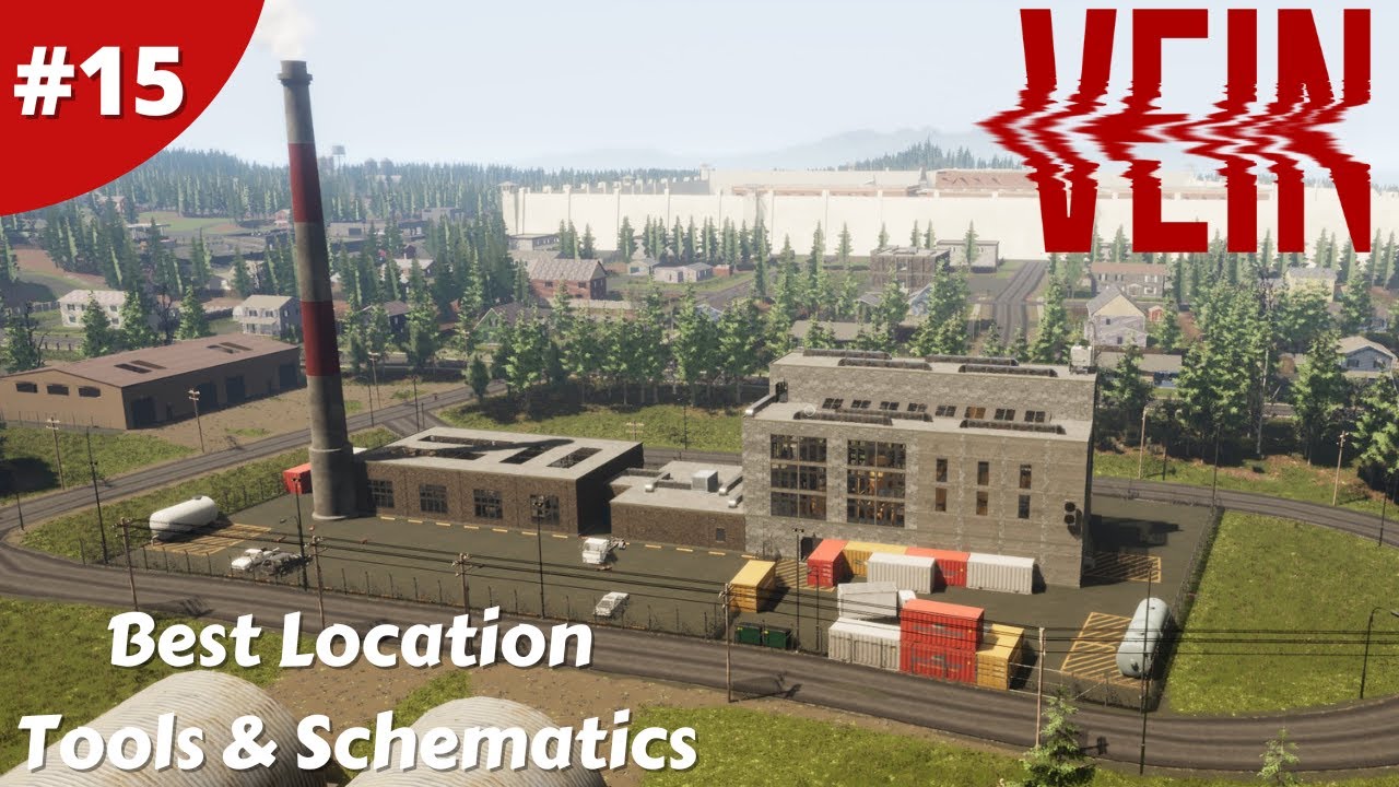Best Location For Tools & Schematics & Breaking Into The Armory - VEIN - #15 - Gameplay