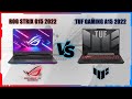 ASUS TUF GAMING A15 2022 VS ASUS ROG STRIX G15 2022