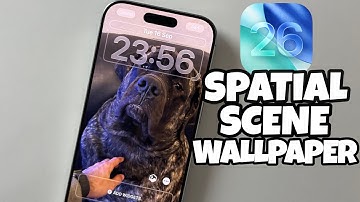 Hoe stel ik een ruimtelijke scène in op mijn iOS 26-achtergrond? 🔥 3D-achtergrond op iOS 26 ✅ Rui...