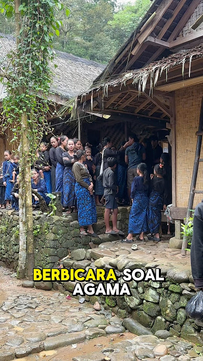 Agama suku baduy banten #agama #agamasukubaduy