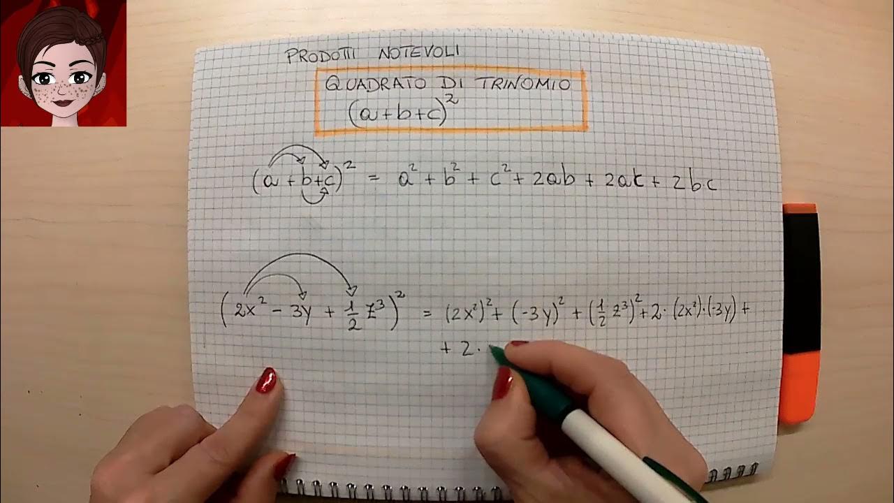 Quadrato di un Trinomio YouTube