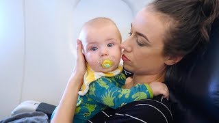 BABY'S FIRST FLIGHT!