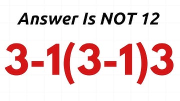 Only 3% Of People Solve This Equation Correctly!