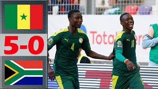 Senegal vs South Africa Highlights | Africa Cup of Nations U17 - AFCONU17 2023 QF | 5.10.2023