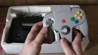 Распаковка Nintendo 64 (NTSC J)
