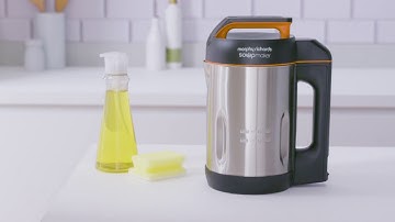 Morphy Richards Soup Maker - how to clean troubleshooting guide