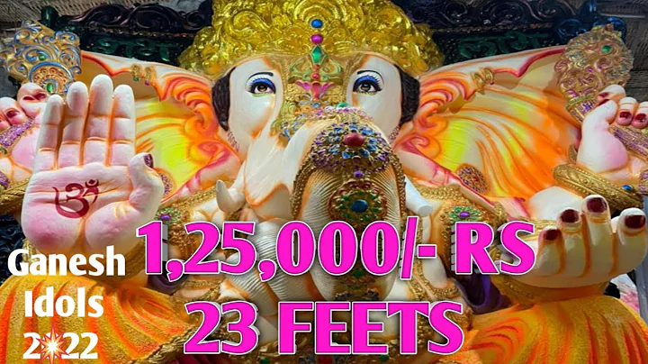 Ganesh Idols 2022  1,25,000/-RS ganesh #proddatur #ganeshchaturthi #potladurthi #yerraguntla