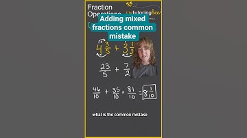 Adding fractions and mixed numbers or mixed fractions #math #mathhelp #fractions