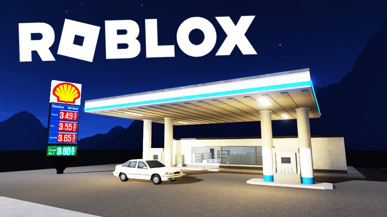 Building a $500,000,000 GAS STATION in Roblox 