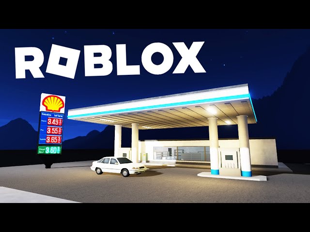 Building a $500,000,000 GAS STATION in Roblox 