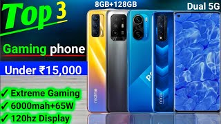 Best Gaming smartphone under 15000 | 65W Charger | Gaming processor