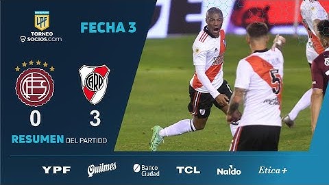 #TorneoSocios | Fecha 3 | resumen de Lanús - River
