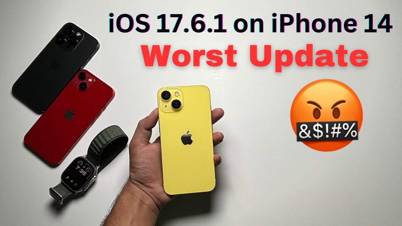 iOS 17.6.1 worst update 😡 - YouTube