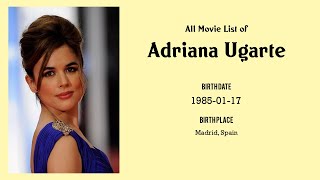 Adriana Ugarte Movies list Adriana Ugarte| Filmography of Adriana Ugarte