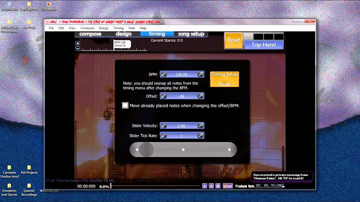 Osu! Beatmap Tutorial: Timing
