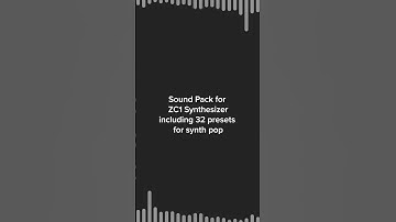 SYNTH POP SYNTHS for Zenbeats!
