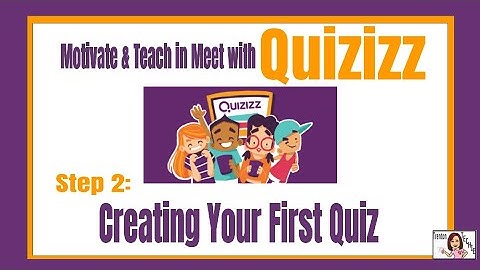 Step 2  Creating your first Quiz in Quizizz 1