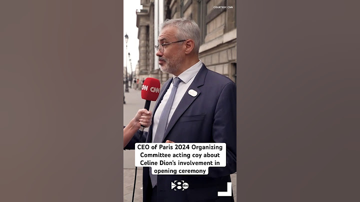 CEO of Paris 2024 Organizing Committee being coy on Celine Dion’s involvement in opening ceremony