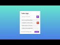 Todo List using HTML CSS & JavaScript | Todo List in JavaScript