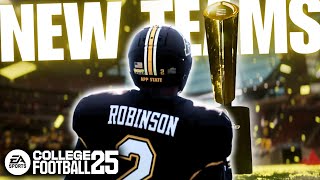 Breaking Down ALL 9 NEW TEAMS in EA College Football 25