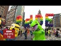 Belfast pride thousands take part in parade  bbc news ni