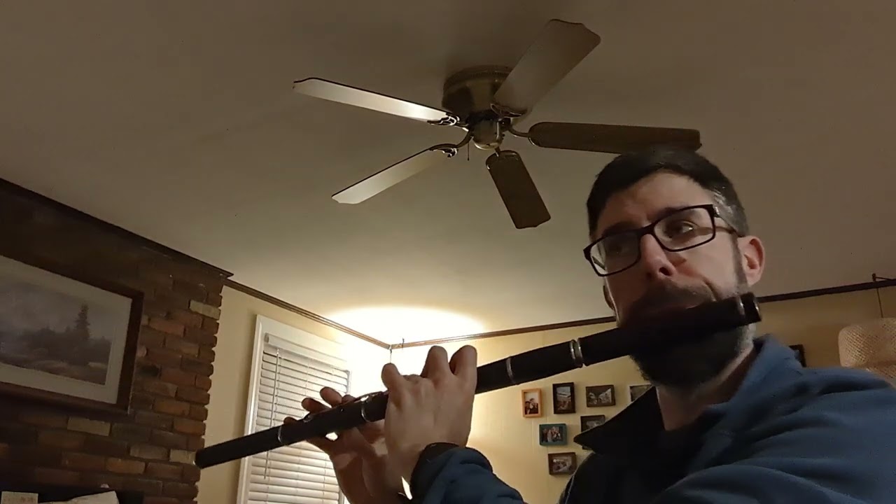 The Godfather (reel) - Bryan Brookes on Copley Irish flute in D