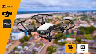 Drone DJI Ryze Tello - Video Test 2023 - On Capcut edit ( original color )