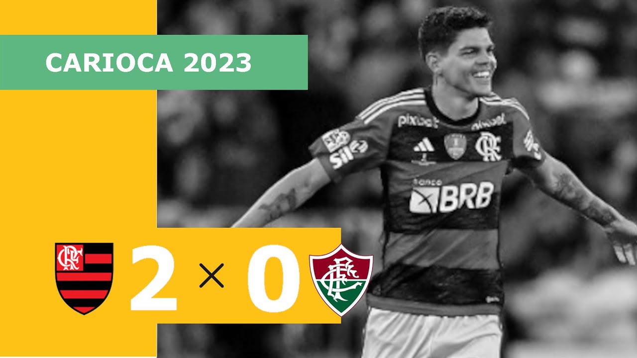 FLUMINENSE 4 X 1 FLAMENGO, MELHORES MOMENTOS, FINAL CARIOCA 2023