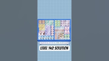 Perfect Tidy level 142 solution #perfecttidy