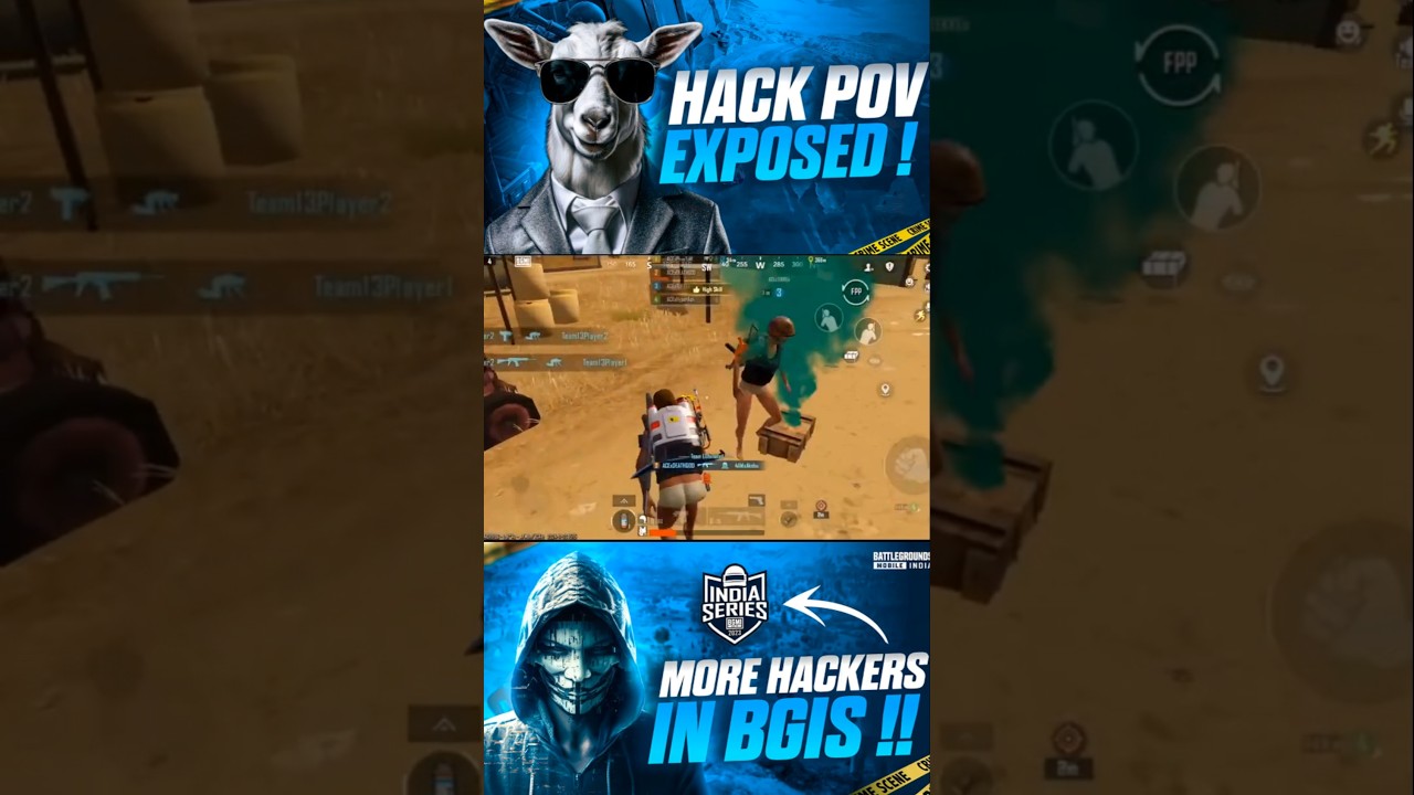 Hacker in BGIS 2025 ??? Fastest 1v4 in BGIS GRIND 2025 🤯