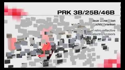 PRK 3B 25B 46B Retro reflective opto sensors www.iriselectronics.com